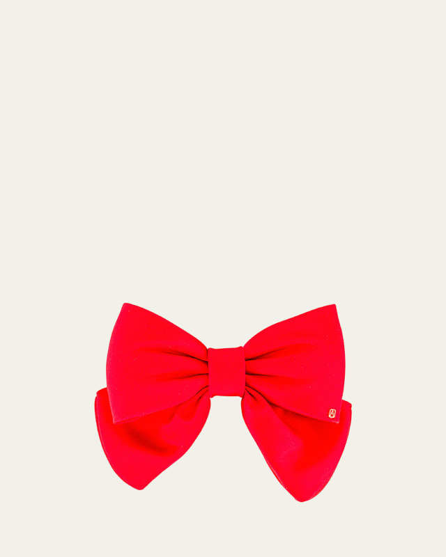 Silk Bow Barrette